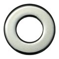 Midwest Fastener Flat Washer, For Screw Size 5/16" , Steel Chrome Plated Finish, 10 PK 74352